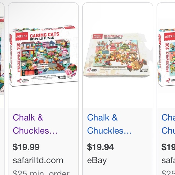 Caring Cats Helpfilli Puzzle 100 Pieces - Picture 5 of 6